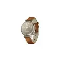Смарт-часы Garmin Lily 2 Classic Cream Gold Case with Tan Leather Band 010-02839-02