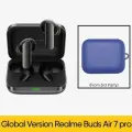 Новый realme buds air 7 Pro global version, Gray + Blue Case