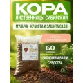 Мульча из коры Сибирской лиственницы / Мульча для сада / Мульча оптима 2-8см 10 мешков / Экоторг
