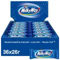 Milky way шоколадный батончик, 36 шт по 26 г