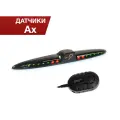 ParkMaster 24U-4-AX-Black Универсальная система парковки 4 черн датчика тип АX