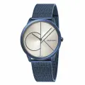 Наручные часы CALVIN KLEIN Minimal, синий, серебряный