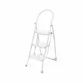 Стремянка стальная Ника СМШ3, 3 широкие ступени, 1,211 м, белая