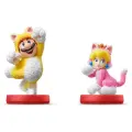 Amiibo комплект Марио-кот и Пич-кошка (Cat Mario and Cat Peach) (Super Mario)