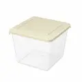 Контейнер для продуктов Idiland Asti квадратный 1,0 л, светло-бежевый