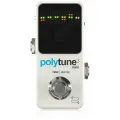 TC ELECTRONIC POLYTUNE 3 MINI педальный тюнер в уменьшенном корпусе, цвет белый