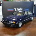 MINICHAMPS BMW-730i E32 синяя металлическая модель автомобиля 1/18