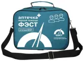Аптечка первой помощи работникам офисная ФЭСТ, текстильный футляр на ремне, приказ №1331н, 2322, 630949