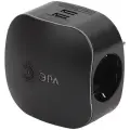 Разветвитель ЭРА SP-3e-USB-2.1A, 16 А, 3 гнезда