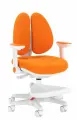 Детское кресло Kids 101 Everprof белый, оранжевый, ткань, пластик, мягкое сиденье, с подлокотниками