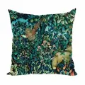 Подушка декоративная Райский сад Моррис 40х40 велюр