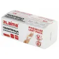 LAIMA Premium бумажные полотенца 2-слойные, H3, 200 листов, 21x21.6 см, V-сложение