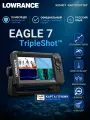 Lowrance Eagle 7 с датчиком TripleShot HD+ карта C-Map Y-050