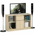 Тумба ТВ Мори МТВ1204.1 цвет дуб сонома, ШхГхВ 120,4х41х73 см