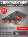 Свечи зажигания, NGK / Иридиевые, V-power / 18871-11070, SILZKR7K11S