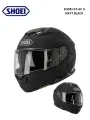Шлем SHOEI GT-Air3, цвет: черный матовый, размер: M：Оригинальный шлем