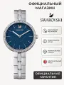 Наручные часы SWAROVSKI, серебристый/синий