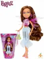 Bratz Fashion Pixiez Yasmin -коллекция фантазийных кукол с настоящей одеждой и аксессуарами, крылья, превращенные в кольца, фиолетовые