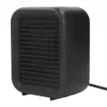Портативный тепловентилятор, 2 уровня, регулируемый, 800 Вт, мини-нагреватель с быстрым нагревом для офисного настольного компьютера, вилка европейского стандарта, 220‑240 В переменного тока