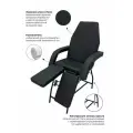 Кресло педикюрное, Кушетка косметологическая, черный