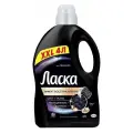 Гель для стирки 4 л ласка Для тёмного, концентрат, 2587809, 1шт в компл.