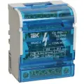 Шина на DIN-рейку в корпусе (кросс-модуль) ШНК 4х7 3L+PEN IEK YND10-4-07-100 (5шт.)