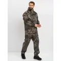 Костюм-дождевик мужской Huntsman ВВЗ Шторм летний ветровлагозащитный непромокаемый, ткань таффета, цвет лабиринт (р.56-58/182)