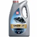 Масло моторное ЛУКОЙЛ SNOW 2Т для снегоходов и квадроциклов, синтетическое, 4 л