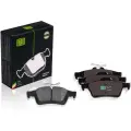 Дисковые тормозные колодки задние TRIALLI PF 1072 (4 шт.) черный