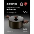 Кастрюля с крышкой Polaris Megapolis-24C для индукционной плиты, 4,7 л