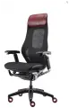 Премиум игровое кресло GT Chair Roc Chair, черно-красный, ткань/сетка