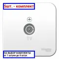 5шт. - Коннектор ТВ BLANCA с изолирующей пластиной, белый / Systeme Electric; арт. BLNTA000011; оригинал / - цᴇʜᴀ зᴀ 5шт