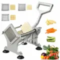 Овощерезка, Картофелерезка для нарезки картофеля фри, Слайсер для овощей и фруктов, измельчитель тяжелых кубиков, 3 лезвия с 4 всасывающими ножками