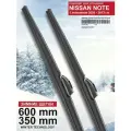 Зимние щетки стеклоочистителя для Nissan Note 1 пок. - дворники Ниссан Ноут зимние , комплект.