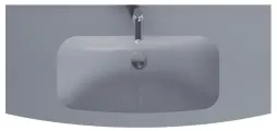 Раковина Jacob Delafon Nona 100 EB1885RU-DE4 Серая, современный стиль