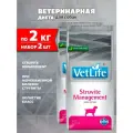 FARMINA VET LIFE CANIN STRUVITE MANAGEMENT для взрослых собак при мочекаменной болезни струвиты (2 + 2 кг)