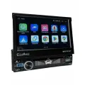 Автомагнитола c выдвижным экраном 1 DIN AG-7220A 4/64GB Bluetooth CarPlay Android Auto с крутилкой с пультом
