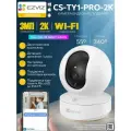 Ezviz CS-TY1-Pro-2K-3МП Wi-Fi IP-камера 2K (3Мп) ИИ умное слежение микрофон динамик поворотная