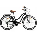 Велосипед SITIS MIRAGE SMRG26 26 (2025) Black городской взрослый для женщин со стальной рамой 13,5, рост 150-160 см