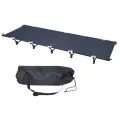 Портативная туристическая раскладушка для палатки, складная кровать с сумкой для переноски, 190х64х14 см.