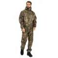 Костюм-дождевик мужской Huntsman ВВЗ Склон-2 летний ветровлагозащитный туристический, для рыбалки и охоты, таффета рипстоп, цвет камыш (р.56-58/182)