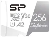 Флеш карта microSD 256Gb Silicon Power Superior Pro A2 microSDXC Class 10 UHS-I U3 Colorful 100/80 Mb/s