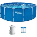 Бассейн каркасный 396х132см Laguna vista Р20-1352-А с фильтр-насосом