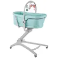 Колыбель-стульчик Chicco Baby Hug, цвет Aquarelle (Бирюзовый), артикул производителя 05079173110000