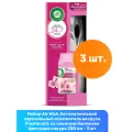 Air Wick Автоматический аэрозольный освежитель воздуха Freshmatic со сменным баллоном Цветущая сакура 250 мл - 3 шт