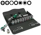 Набор WERA с трещоткой, привод 1/2, метрический 8100 SC 6 Zyklop Speed 004076