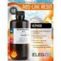 Фотополимерная смола Elegoo ABS-Like Resin, черная (Smoky black) (1 л)