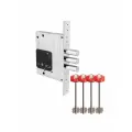 Замок Fuaro (Фуаро) врезной сувальдный TERMO MDV25/S-60.00.3R16 4 key (ключ удл. 120/75 мм)