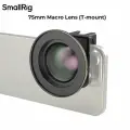 SmallRig 4588 75-миллиметровый макрообъектив для смартфонов с Т-образным креплением для мобильных телефонов