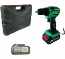 Дрель-шуруповерт Zitrek Greenpower 20 Pro аккум. патрон: быстрозажимной (кейс в комплекте) (063-4061)